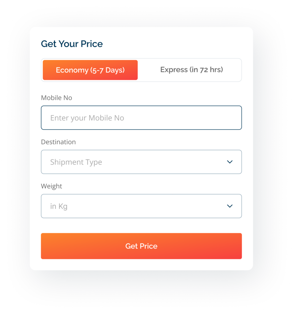 courier price calculator